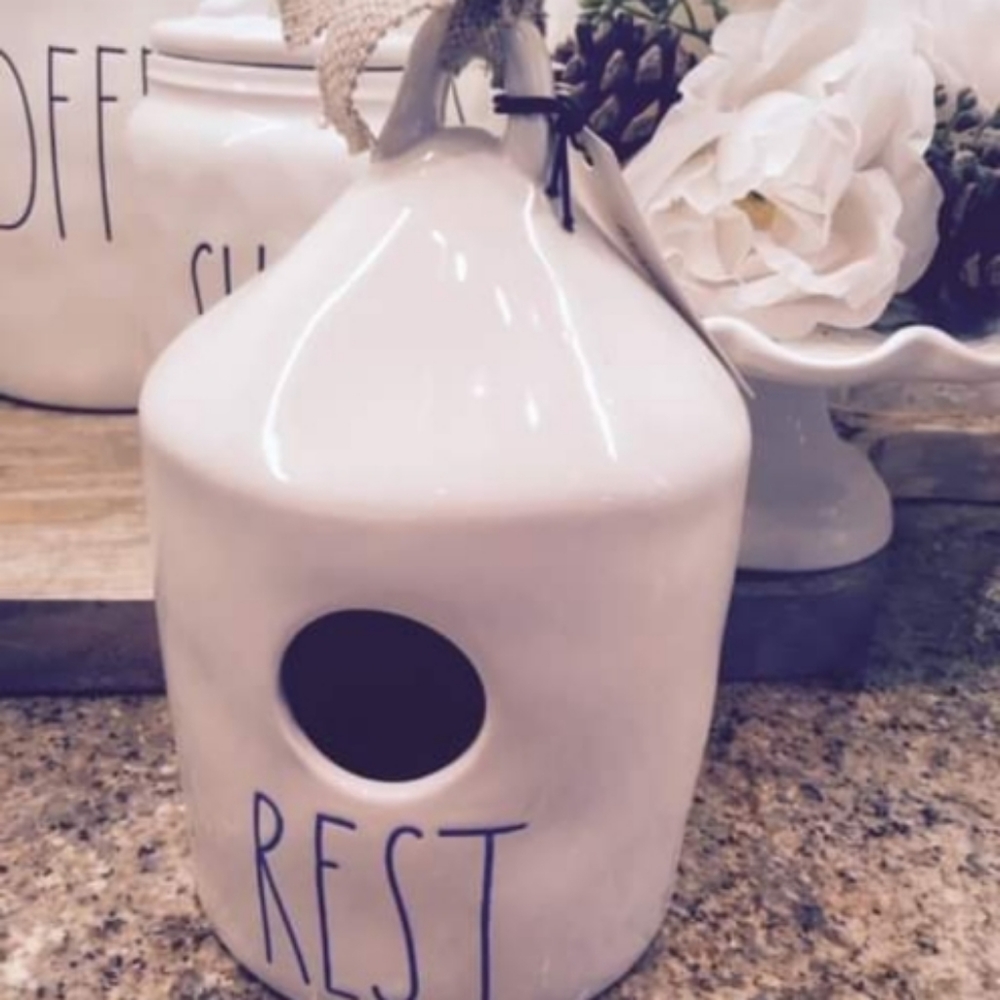 NWT🌿Rae Dunn REST Bird House